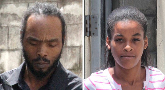 Randy Shallow, left, and Freikesha Douglas are being tried in connection with the guns and ammunition. (iWN photos)