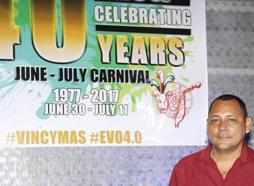 Ricardo Adams, chair of the Carnival Development Corporation (CDC).  (iWN photo)