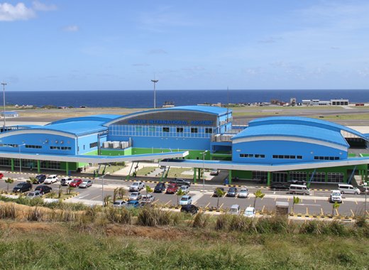 Taiwan donated the US$28 million terminal building at Arglye International Airport. (iWN photo)
