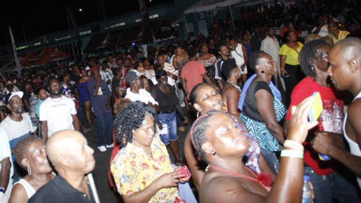The noise came from a Carnival Development Corporation show at the decommissioned airport. (iWN photo)