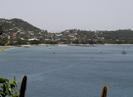 The local population on Canouan is sandwiched between the "developed" north and south of the island. (iWN photo) 