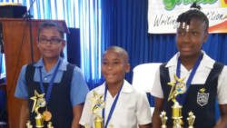 From left: Kristy DaSylva, Joshua Harry, and Jolece Yammie.