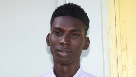 Kemelius Boyea survived the accident that claimed three of his schoolmates. (iWN photo)