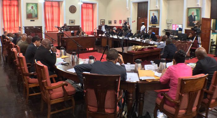 SVG's Parliament in session. (iWN file photo)