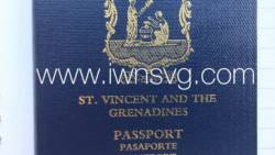 File photo of an SVG passport.