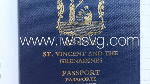 File photo of an SVG passport.