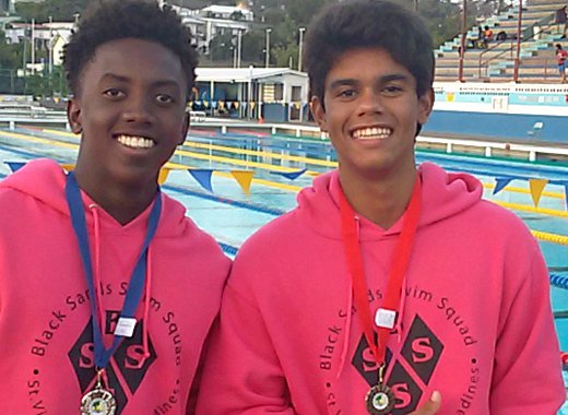 Niklolas Sylvester, left, and Dillon Gooding. (Photo: Kyle Dougan)