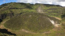 SVG is home to La Soufriere, an active volcano. Volcanic eruptions can cause a tsunami. (iWN photo)