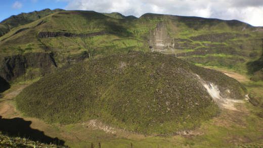SVG is home to La Soufriere, an active volcano. Volcanic eruptions can cause a tsunami. (iWN photo)