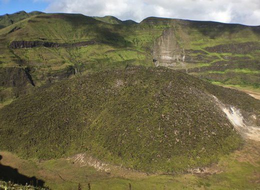 SVG is home to La Soufriere, an active volcano. Volcanic eruptions can cause a tsunami. (iWN photo)
