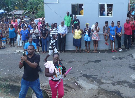 Residents of Victoria Village and surround areas at the concert. 