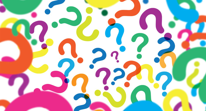 Question marks