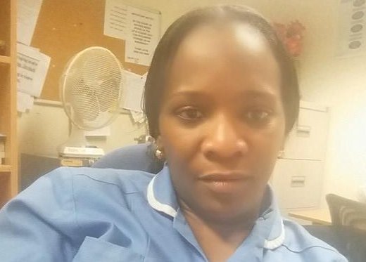 The nurse, Sharon Vitalis.