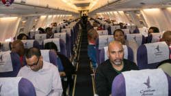 Fewer than half of the seats on the Caribbean Airlines flight was sold. (Photo: degrind.com)