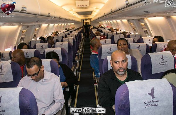 Fewer than half of the seats on the Caribbean Airlines flight was sold. (Photo: degrind.com)