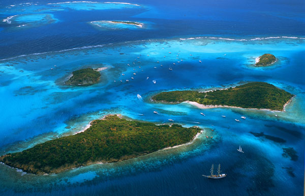 The Tobago Cays are world famous for its diving and sailing. (Internet photo)