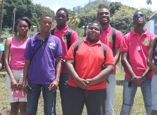 Grammar School Young Leaders and Chauncey Methodist youth after their joint events.