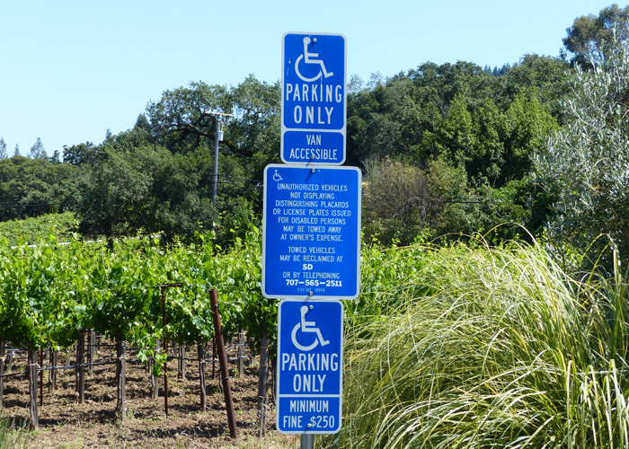 Handicaped Parking USA
