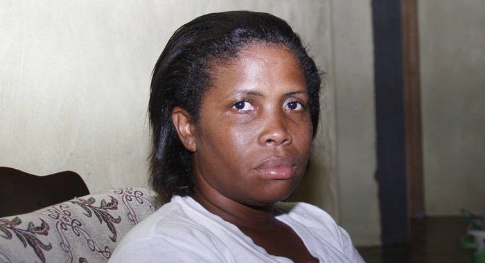 Nelsia Stay blames the driver of the minivan for the death of her child. (iWN photo)