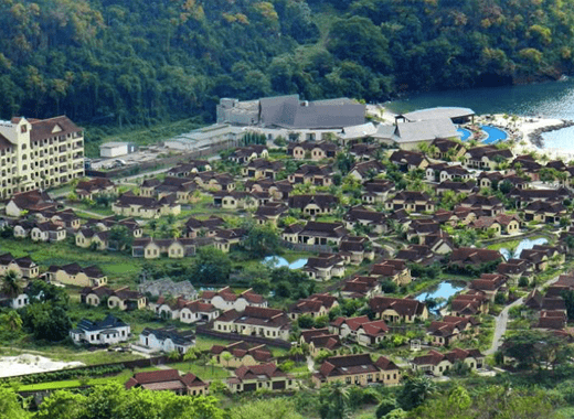 The former Buccament Bay Resort.