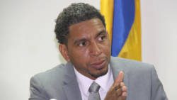 Minister of Finance and Economic Planning, Camillo Gonsalves. (iWN file photo)
