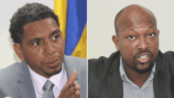 Camillo Gonsalves, left, and Saboto Caesar. (iWN photos)