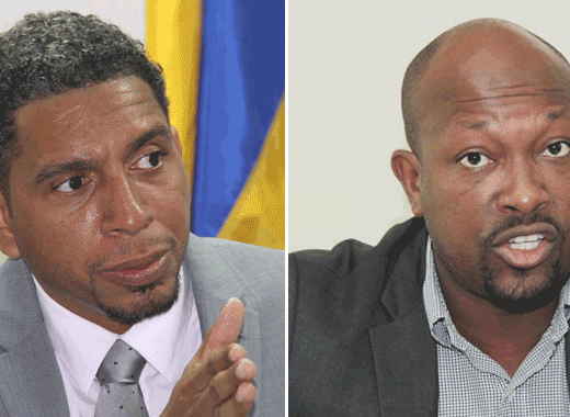 Camillo Gonsalves, left, and Saboto Caesar. (iWN photos)