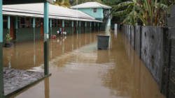 Flooding in St. Vincent in November 2016. (iWN photo)