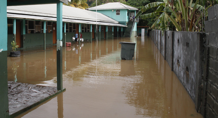 Flooding in St. Vincent
