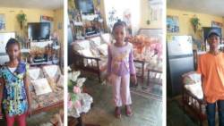 The Lockharts' three children, Amanda, Nyla and Ethan.