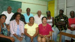 The executive of the Yambou, Argyle, Peruvian Vale Neighbourhood Watch.