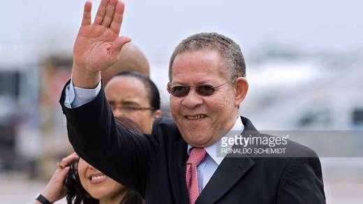 Former Prime Minister of Jamaica, Bruce Golding.