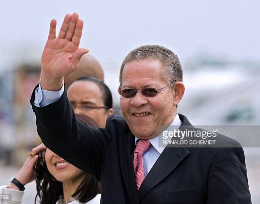 Former Prime Minister of Jamaica, Bruce Golding.
