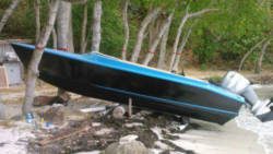The missing speedboat had six persons on board. 