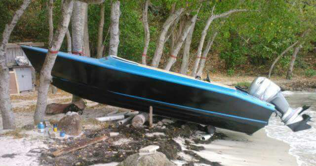 The missing speedboat had six persons on board. 