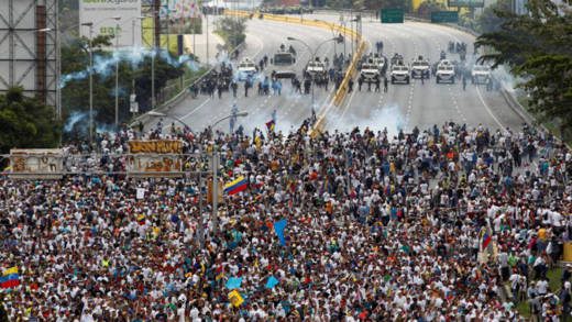 Venezuela has been rocked by large-scale protest over the last month or so. (Internet photo)