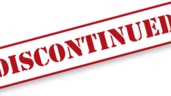 discontinued
