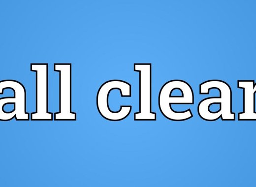All clear