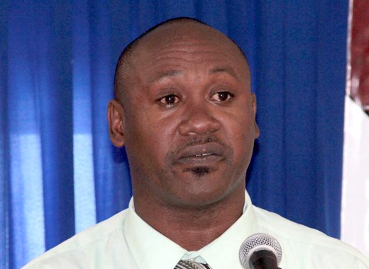 Chair of the SVG Police Welfare Association, Sergeant Brenton Smith, was informed on Wednesday that he had been deemed as having resigned his post as a police officer.(iWN file photo)