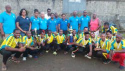 The champions, Owia Young Strikers, and sponsors.