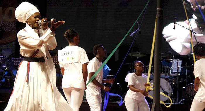 Less was more for Fya Empress at Sunday's Calypso Monarch. (iWN photo)