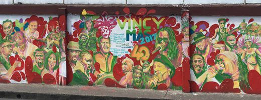 Shanique Stewart has always dreamt of painting a mural at Victoria Park. (iWN Photo)
