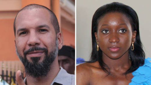 Colin Graham, left, and his girlfriend, Iyah Jacobs. (iWN photos)