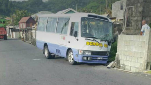 School bus crash