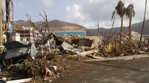Many Vincentians have been affected by the devastation in the BVI. (CMC photo)