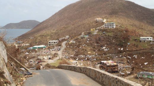 There is widespread destruction across Virgin Gorda. (CMC photo)