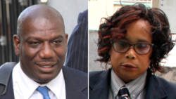 Israel Bruce, left, and Wilma Black-Williams. (iWN photos)
