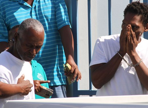 Martin Jame left, and Ricardo McFee. (iWN file photo)