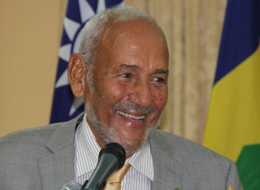 Former Prime Minister Sir James Mitchell in a 2017 iWitness News photo.
