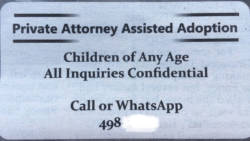 Adoption ad